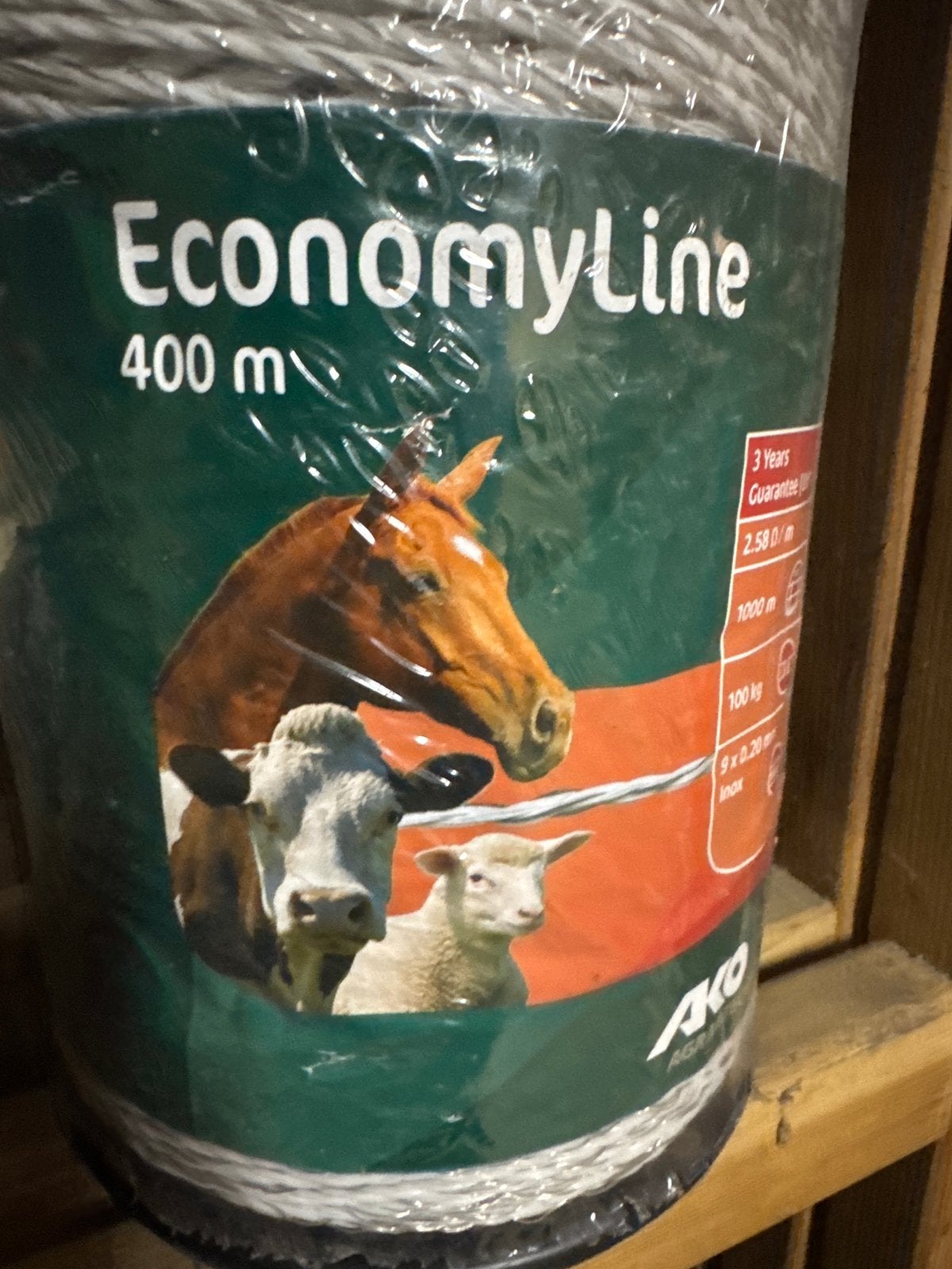 Nylon draad 400m - EconomyLine schrikdraad, Dieren en Toebehoren, Weidegang