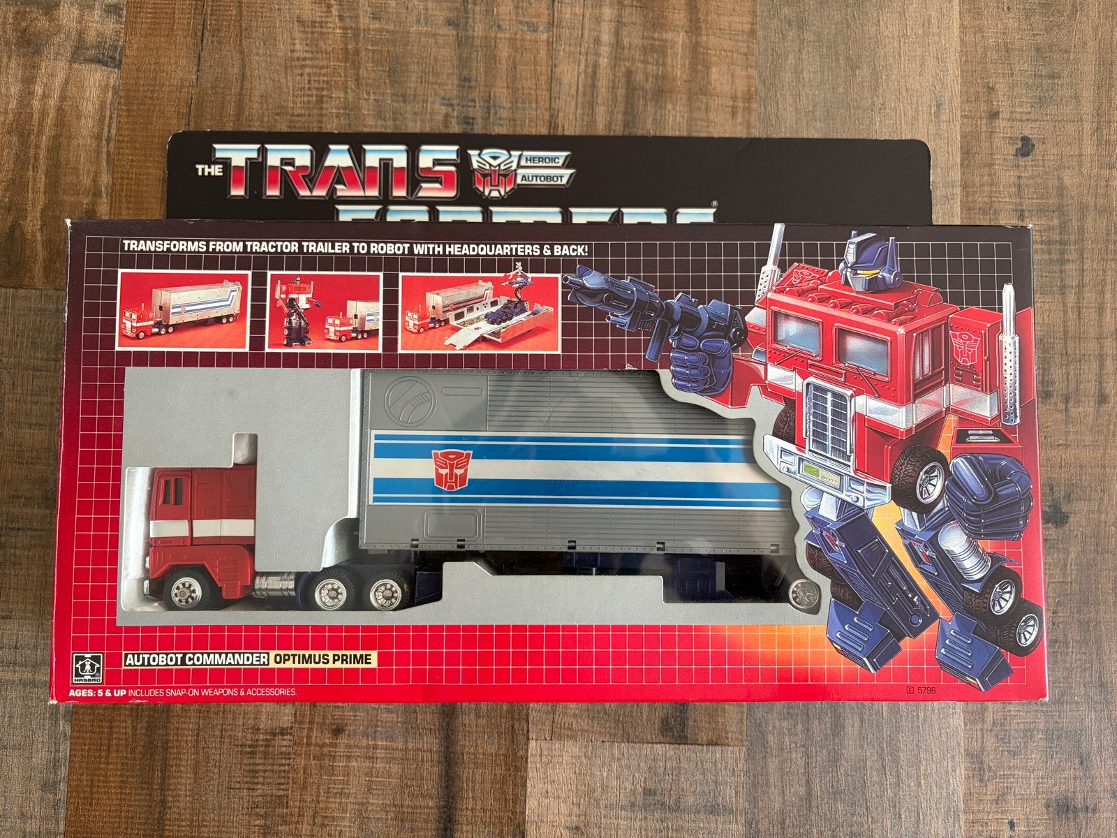 Vintage Transformers G1 Optimus Prime- Common US versie, Verzamelen, Transformers, G1, Ophalen of Verzenden, Gebruikt, Autobots