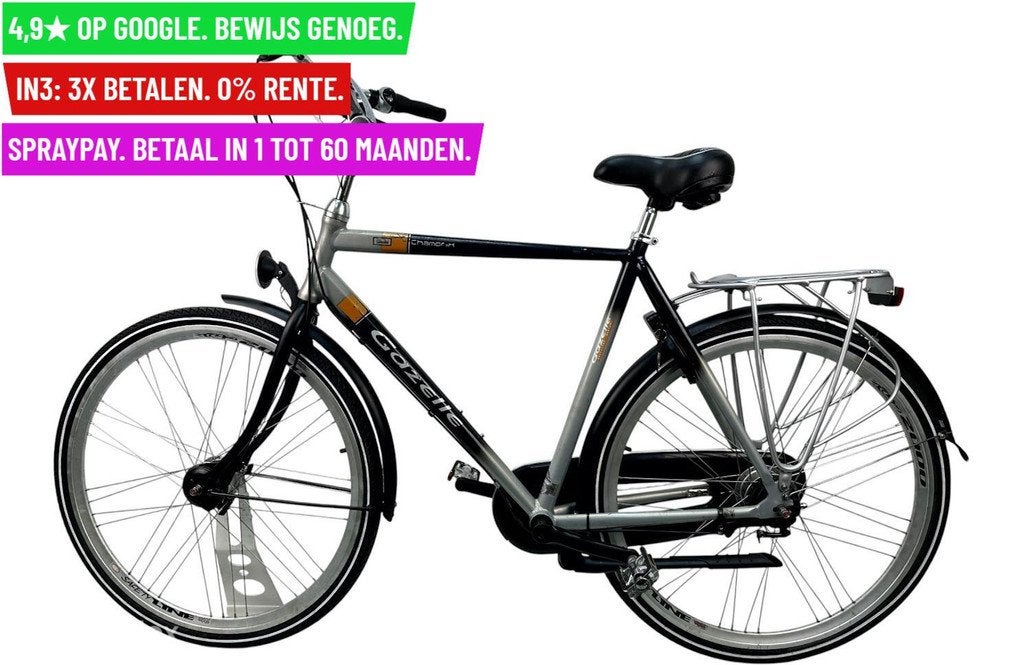 Herenfiets Gazelle Chamonix 28"/60cm/8ver - Levering, Fietsen en Brommers, Fietsen | Heren | Herenfietsen, 9713 Bv Groningen, Gebruikt