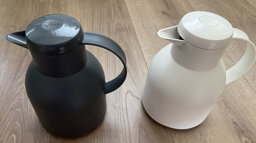 2 thermos kannen (thee | koffie), Ophalen, Zo goed als nieuw