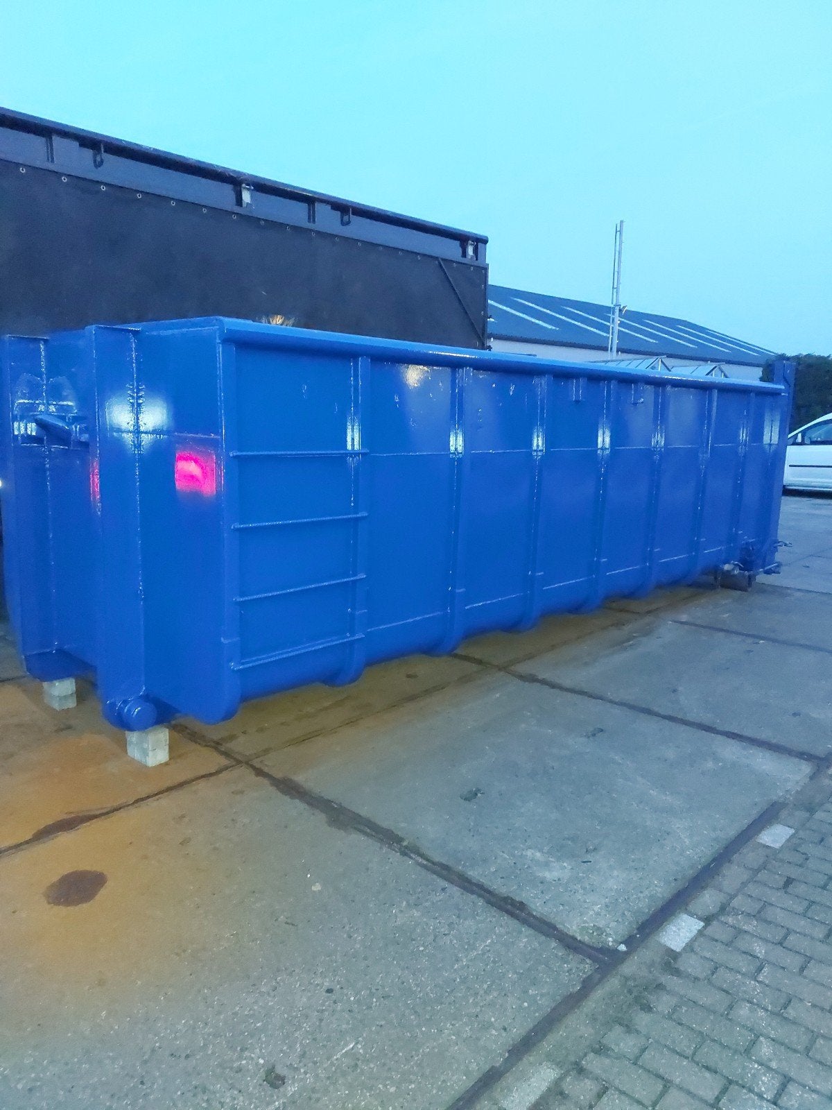 Afzet container, Ophalen