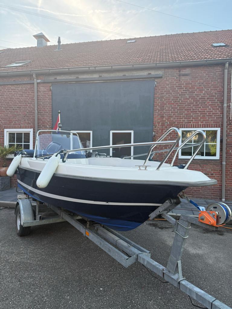 Uttern s46 Consoleboot met Mercury 50PK Buitenboordmotor, Watersport en Boten, Overige merken, Buitenboordmotor, Tot 1.00 meter