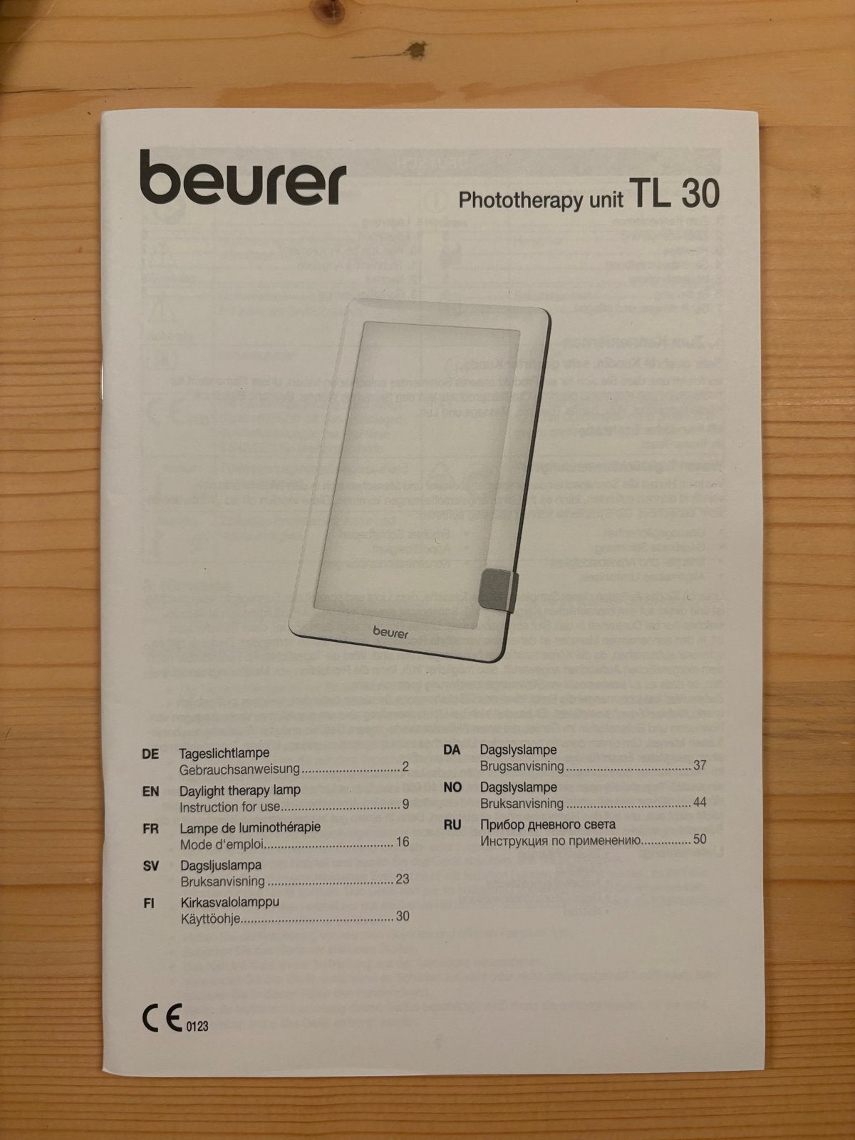 Beurer TL 30 Daglichtlamp - Compacte Lichttherapie, Verzenden, Zo goed als nieuw, Overige typen