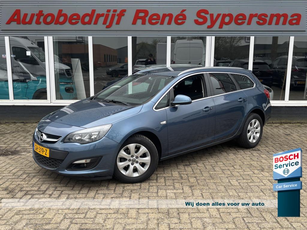 Opel Astra Sports Tourer 1.4 Turbo Edition | Parkeersensoren, Voorwielaandrijving, Stof, 4 cilinders, Blauw