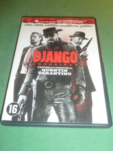 Django unchained Quentin Tarantino dvd In folie, Alle leeftijden, Verzenden, Zo goed als nieuw, Overige gebieden
