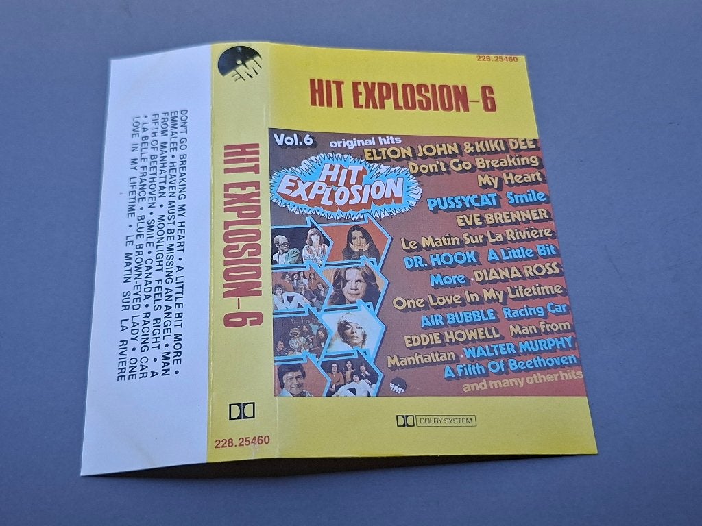 HIT EXPLOSION - 6 (MC), Ophalen of Verzenden, Zo goed als nieuw, Origineel, 1 bandje