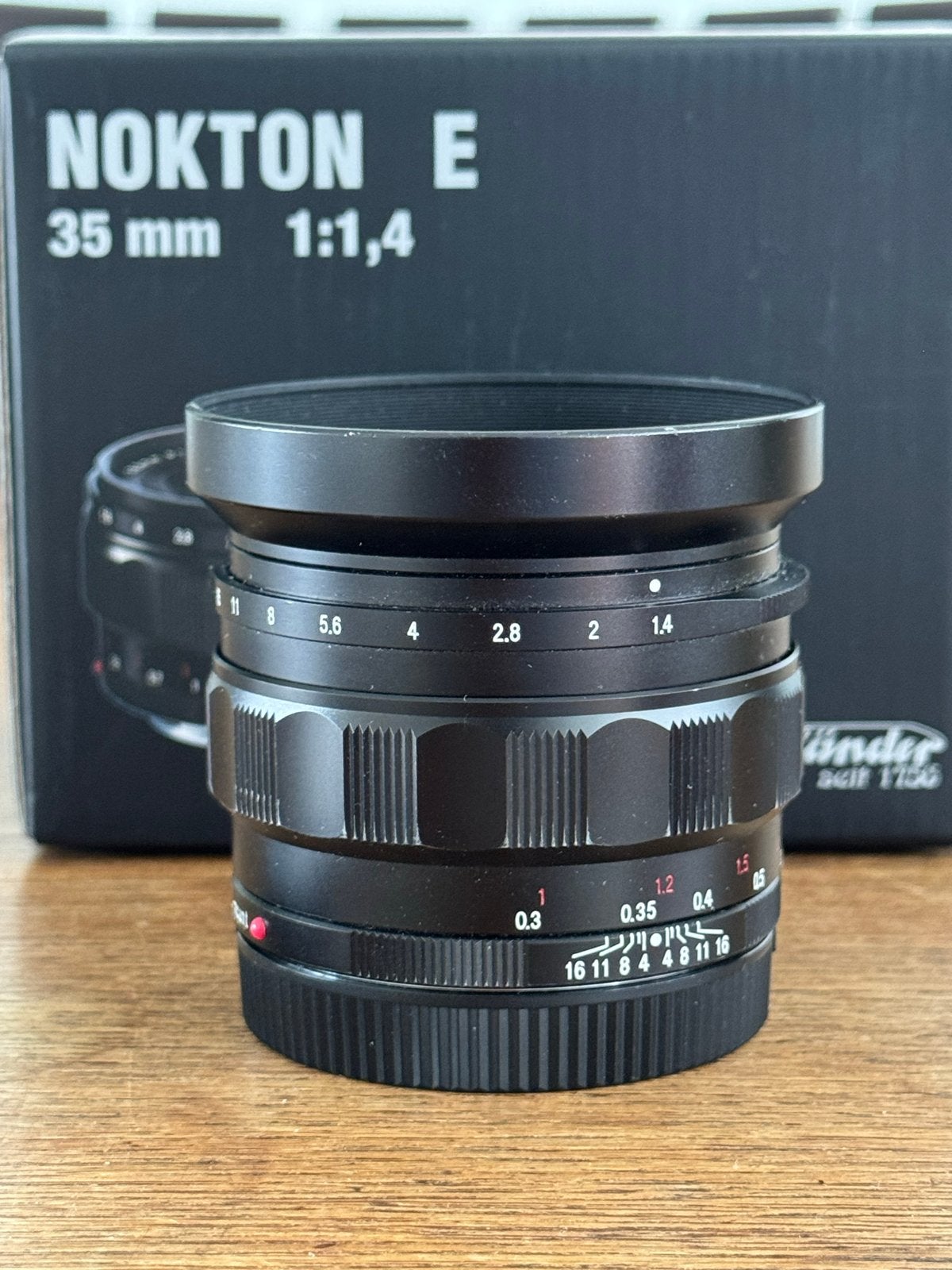 Voigtländer Nokton Classic 35mm F1.4 E-mount lens, Sony E-mount, Ophalen of Verzenden, Zo goed als nieuw, Handmatige focus