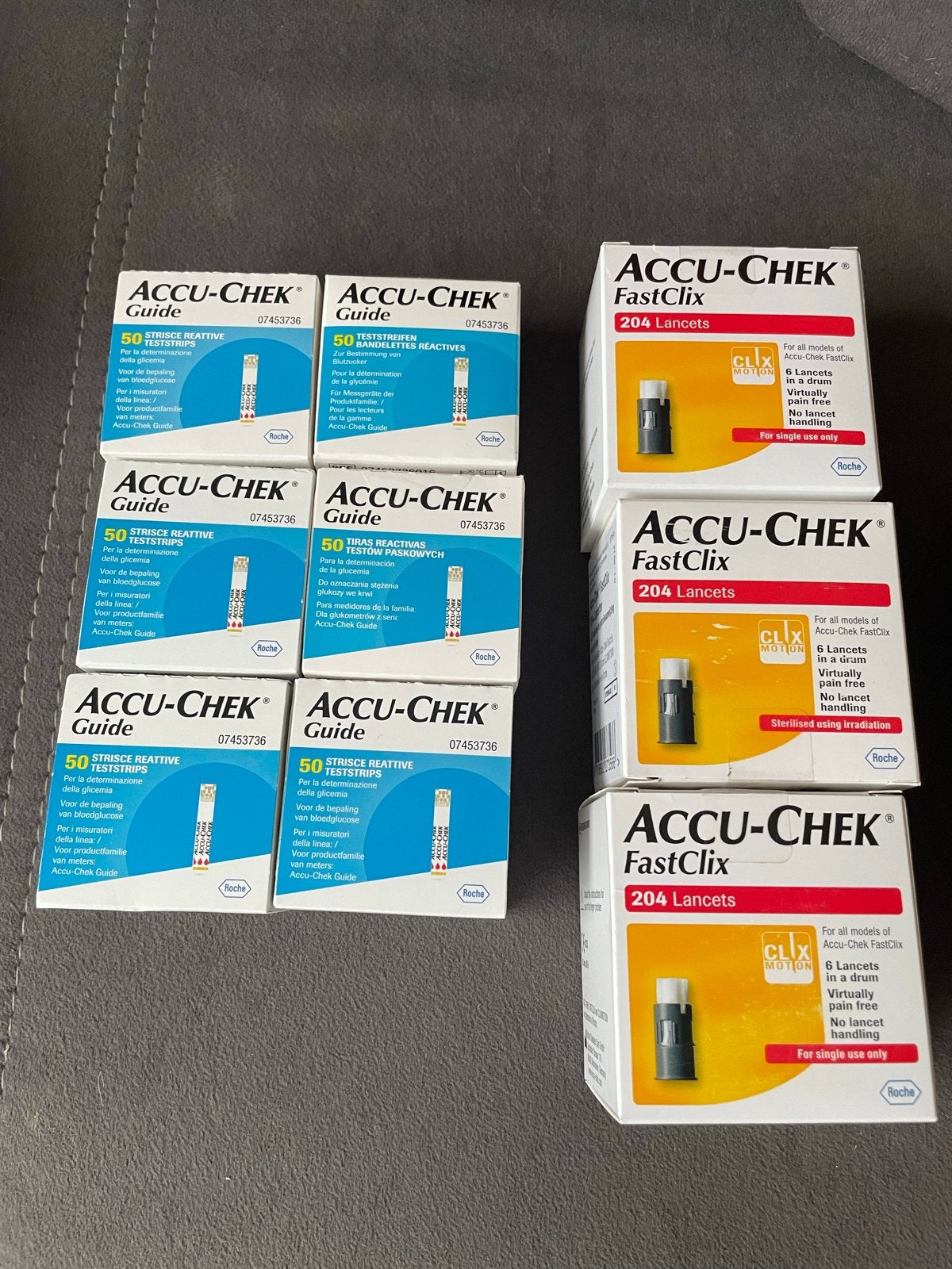 Accu-Chek teststrips en naalden nieuw in doos, Ophalen, Nieuw, Overige typen