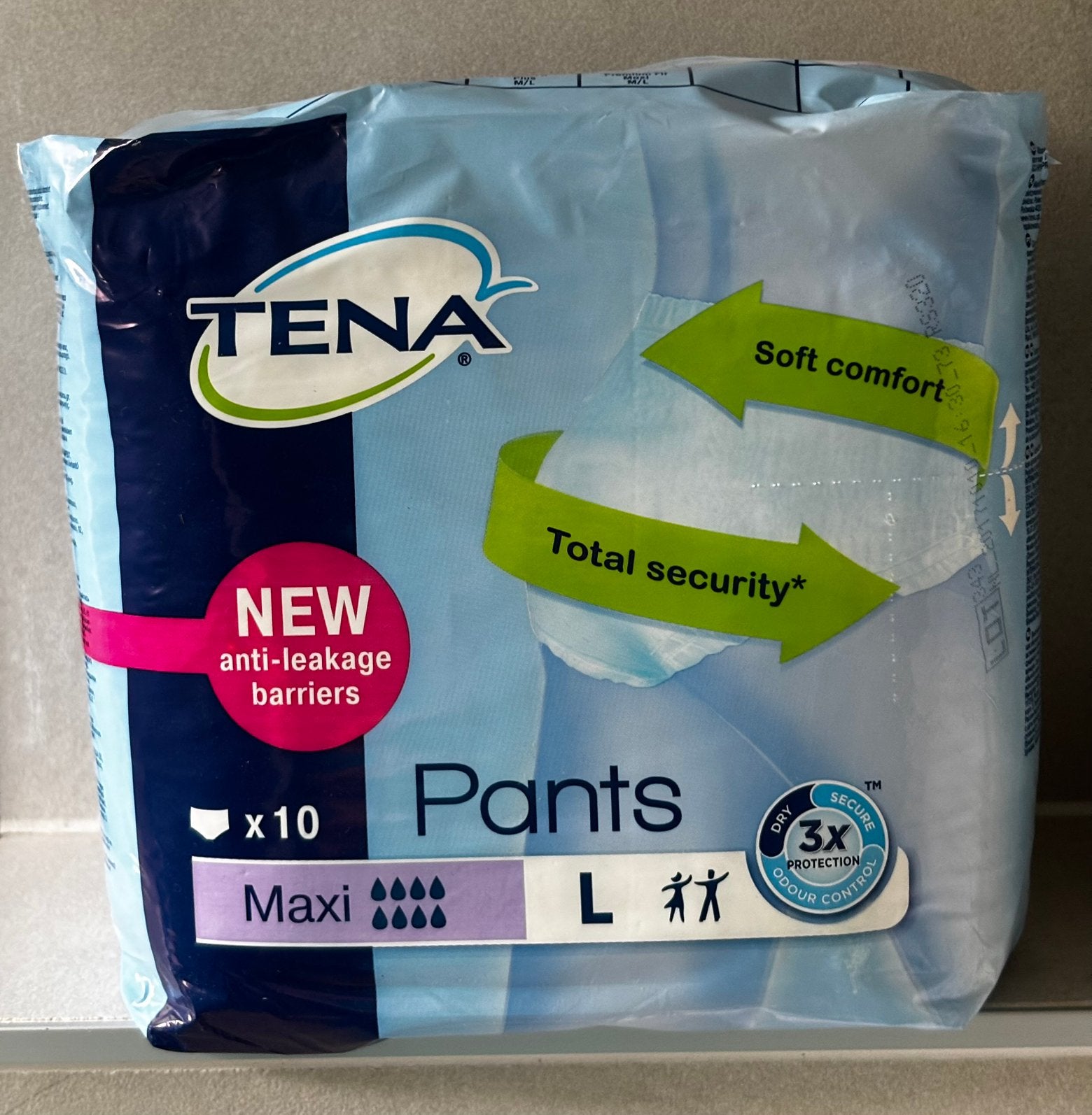 Tena Pants maat L voor mannen, Diversen, Ophalen of Verzenden, Zo goed als nieuw