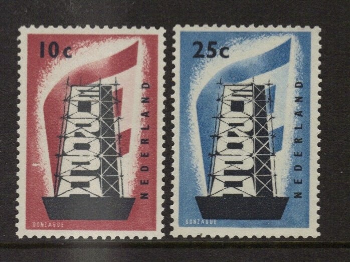 Sch no 681-82 postfris, Ophalen of Verzenden, Postfris