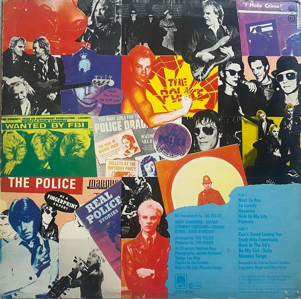 The Police - Outlandos d'Amour LP (1978), Ophalen of Verzenden, 1970 - 1979, Gebruikt, 12 inch