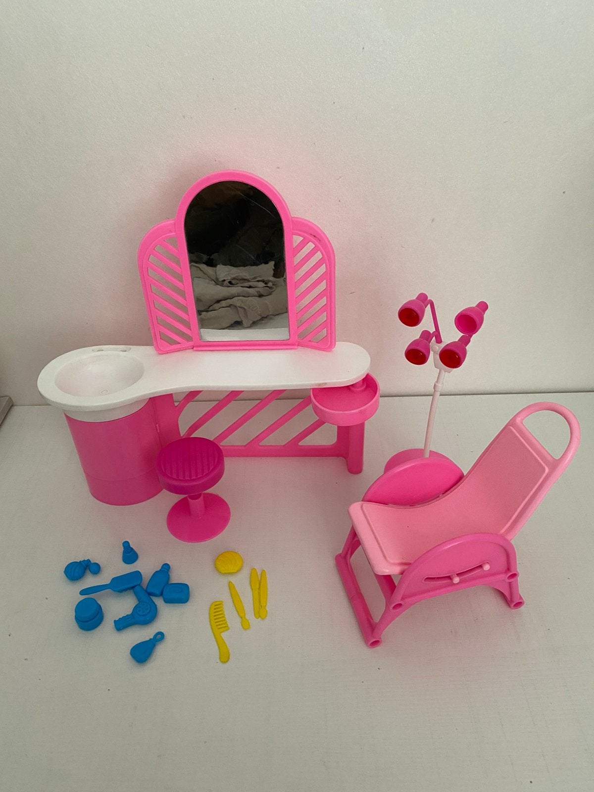 Barbie Beauty Salon jaren 80, Ophalen, Gebruikt, Pop