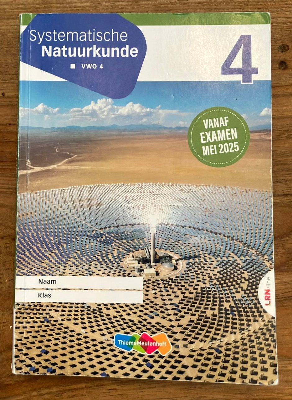 VWO 4, Systematische Natuurkunde, natuurkunde boek, Boeken, Ophalen of Verzenden, Zo goed als nieuw, VWO, Natuurkunde