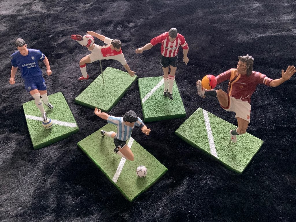 Maradona - Totti - Huntelaar - Cocu - Terry - Voetbalfiguren, Verzamelen, Ophalen of Verzenden, Zo goed als nieuw, Buitenlandse clubs