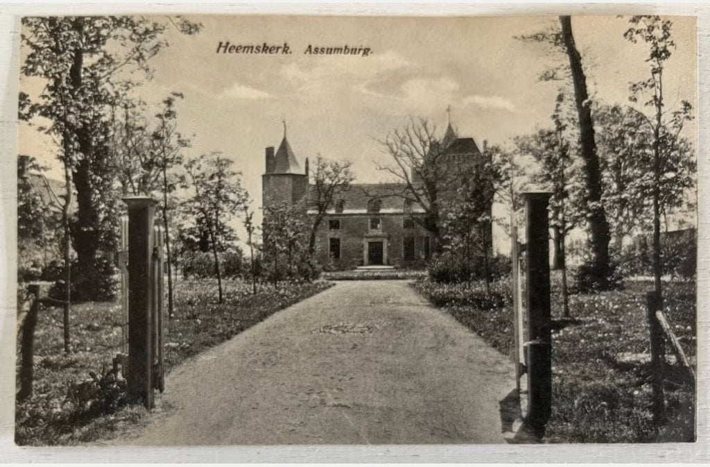 Oude Ansichtkaart - Heemskerk - Assumburg, Ophalen of Verzenden, Voor 1920, Ongelopen, Noord-Holland