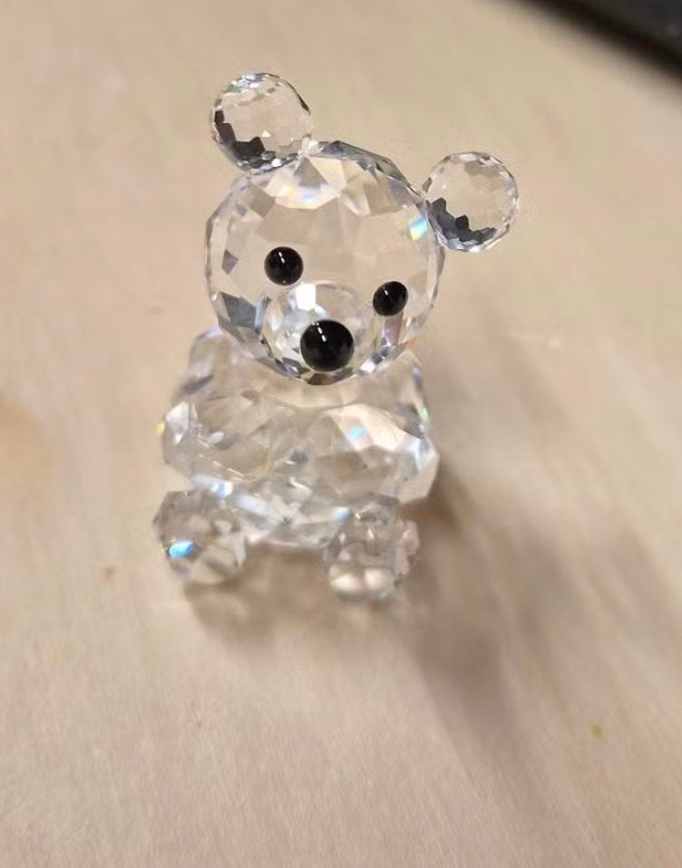 Swarovski beertje, Verzamelen, Swarovski, Verzenden, Zo goed als nieuw, Figuurtje