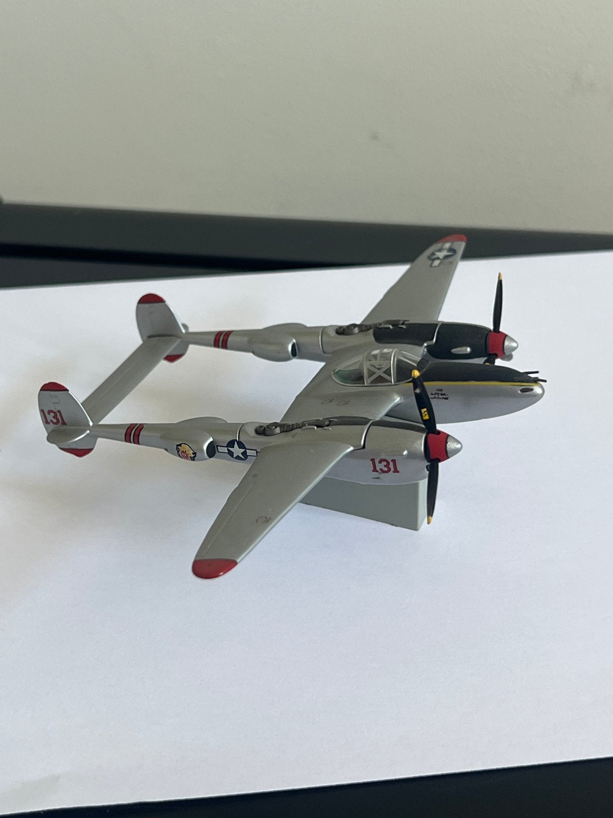 CDC Armour Lockheed P-38 Lightning Modelvliegtuig, Overige merken, 1:144 tot 1:200, Ophalen of Verzenden, Zo goed als nieuw