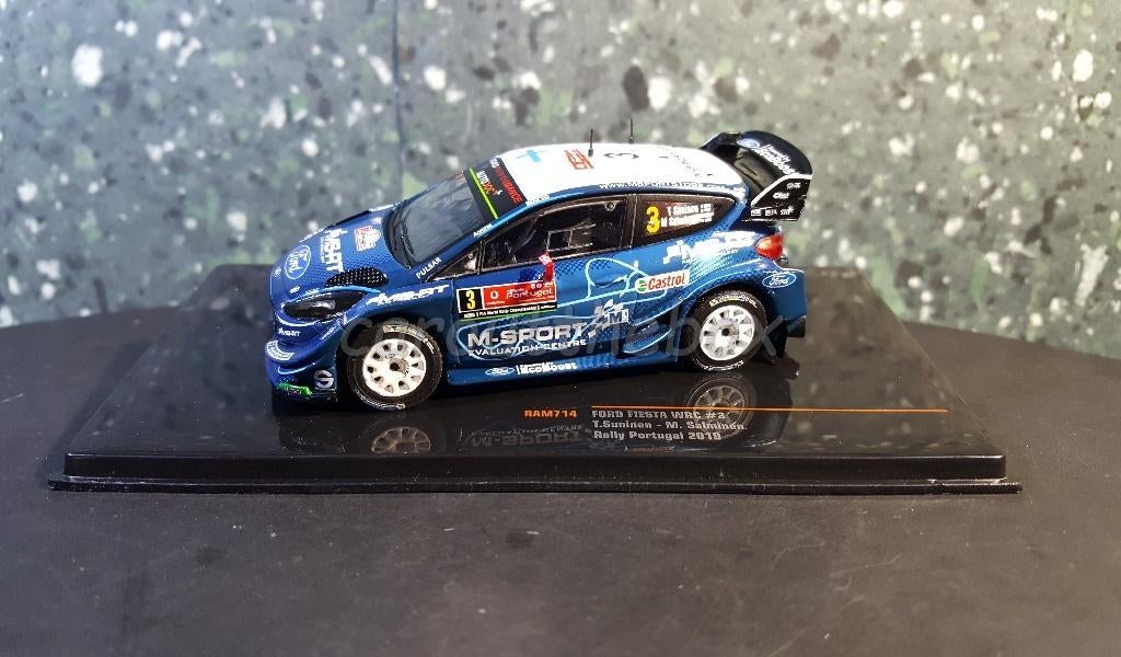 Ford Fiesta RS WRC # 3 M-Sport 1:43 Ixo V396, Verzenden, Nieuw, Auto, Overige merken