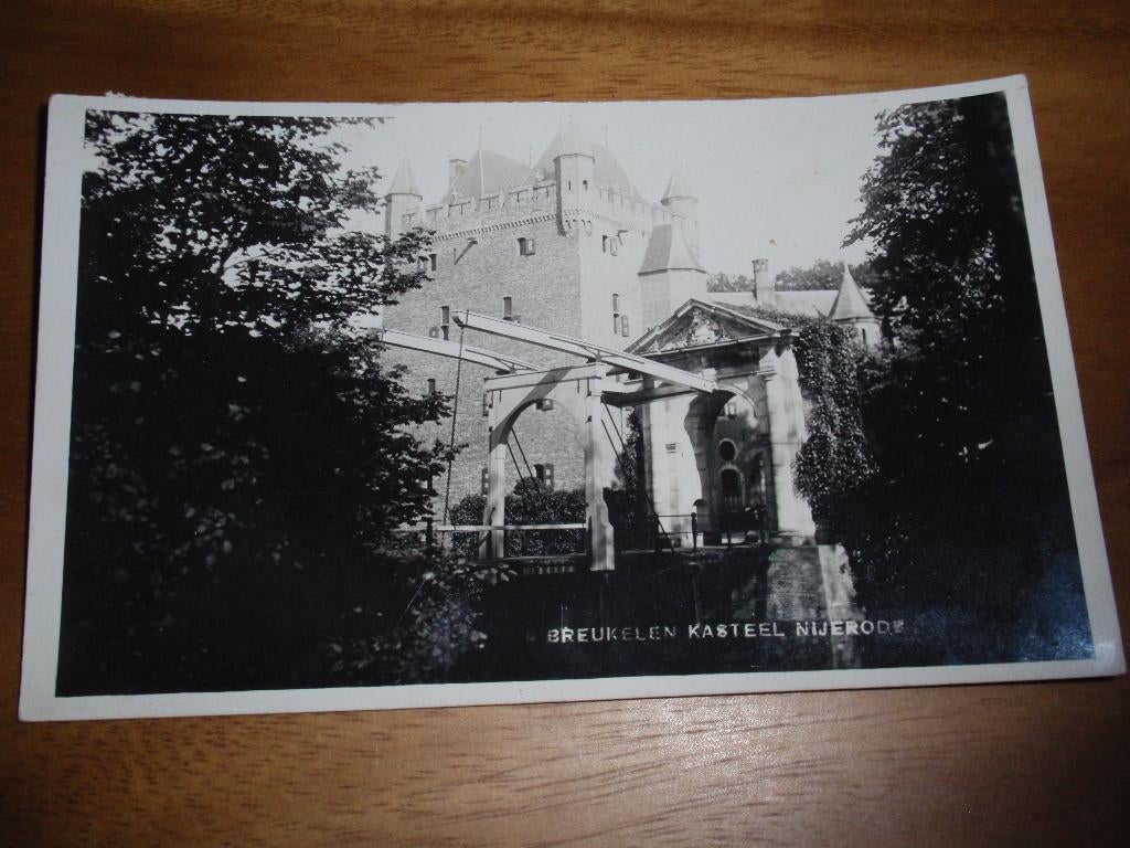 Breukelen Kasteel Nijerode Uitg Bromografia Nijenroden, Verzamelen, Ansichtkaarten | Nederland, Verzenden, 1920 tot 1940, Ongelopen