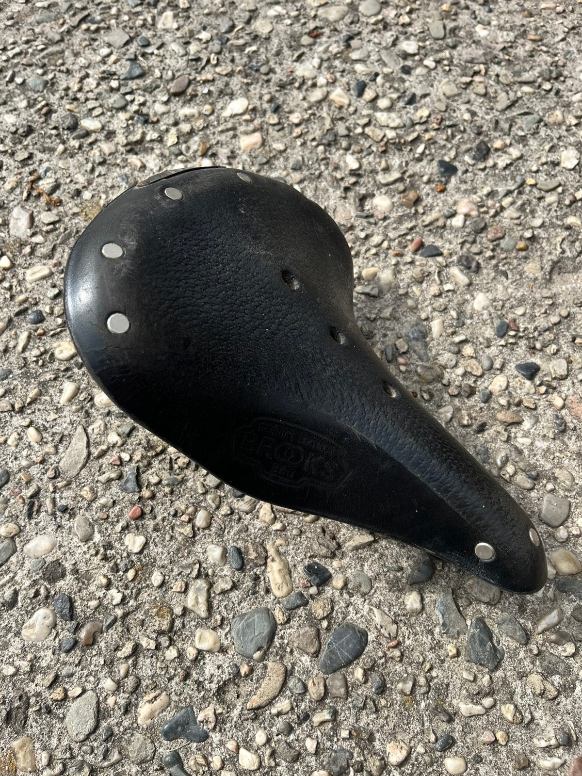 Brooks B66 lederen zadel, Ophalen of Verzenden, Gebruikt