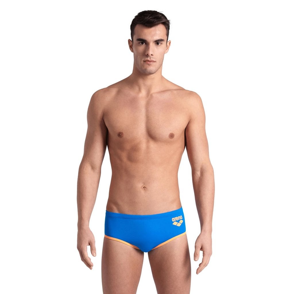 Nieuw Arena M One 12cm Swim Brief Biglogo Blue River Orange, C.da Cisterna, 84/85 62029 Tolentino (MC) Italië, Blauw, Overige maten
