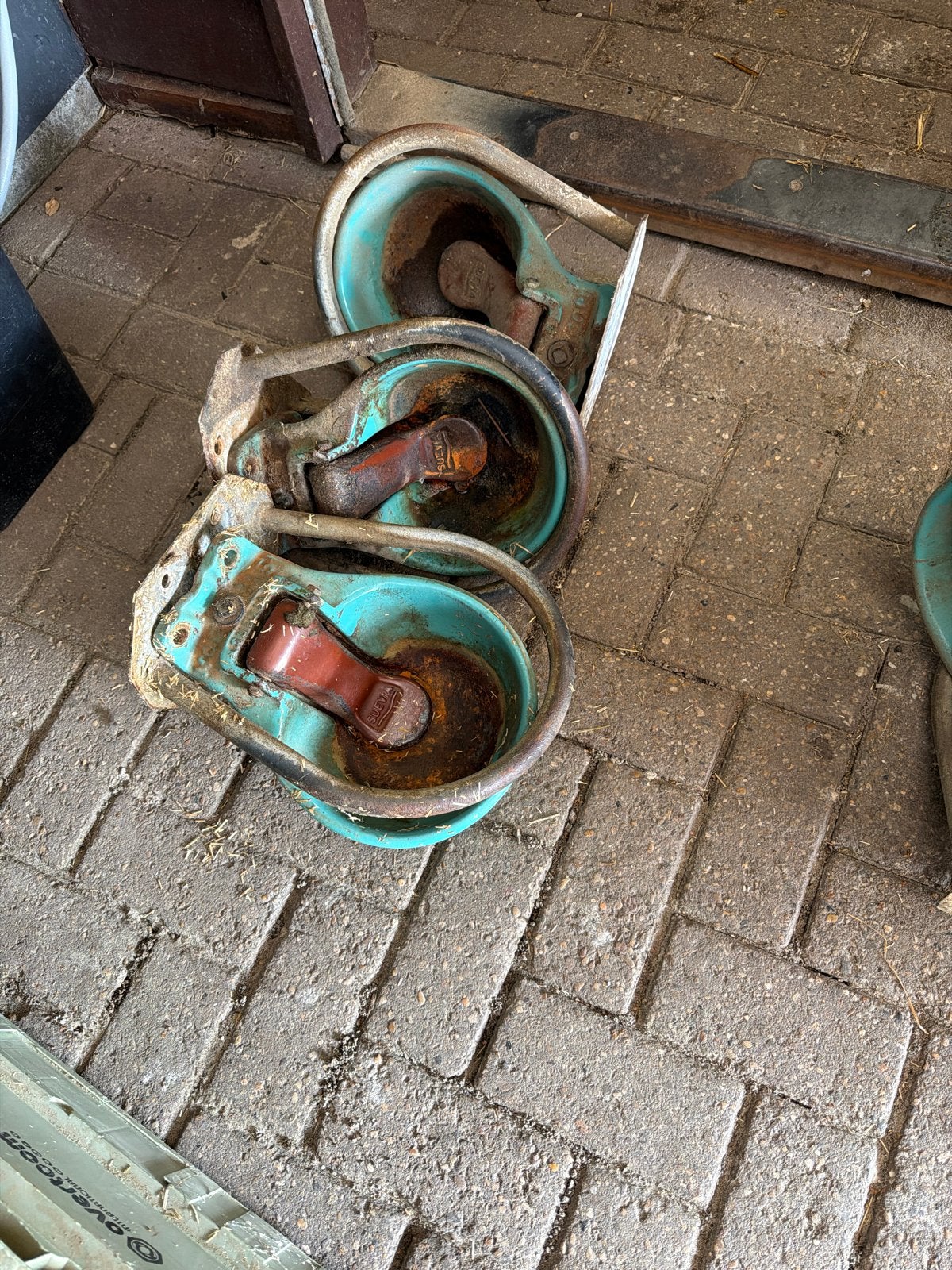 Svuevia drinkbakken 4 stuks incl. beschermingsbeugel, Ophalen