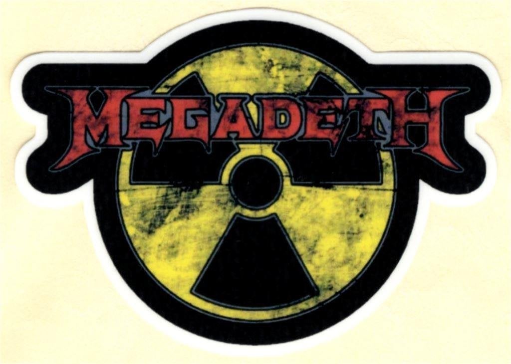 Megadeth sticker #4, Verzenden, Nieuw, Foto of Kaart