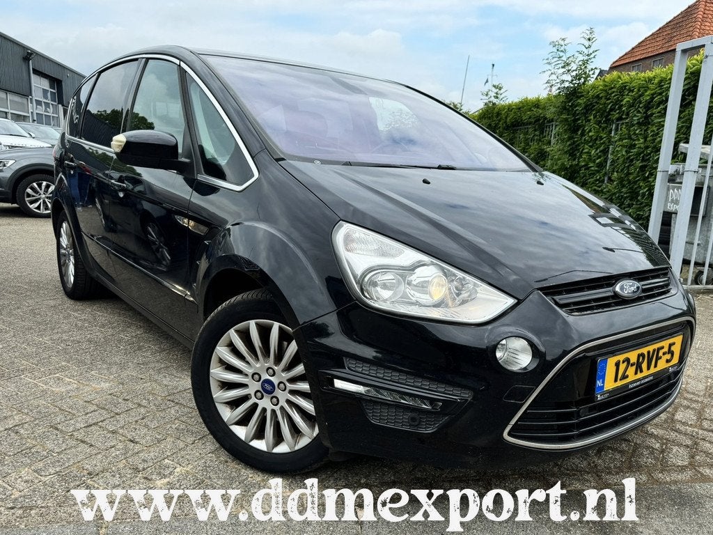Ford S-Max 1.6 EcoBoost 161pk Titanium 7P Navi/Cruise/Stoelv, Voorwielaandrijving, Gebruikt, 4 cilinders, 160 pk