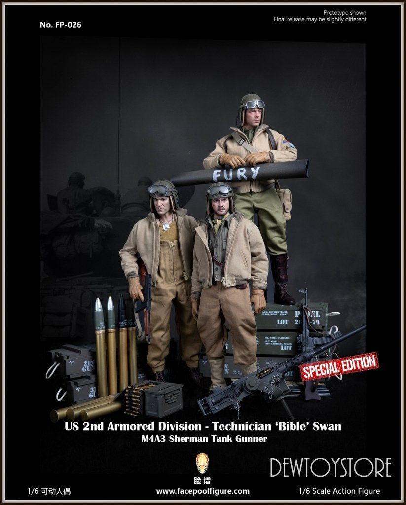 [Pre-order] Facepool Figure - Technician Sherman Tank Gunner, Verzamelen, Verzenden, Nieuw