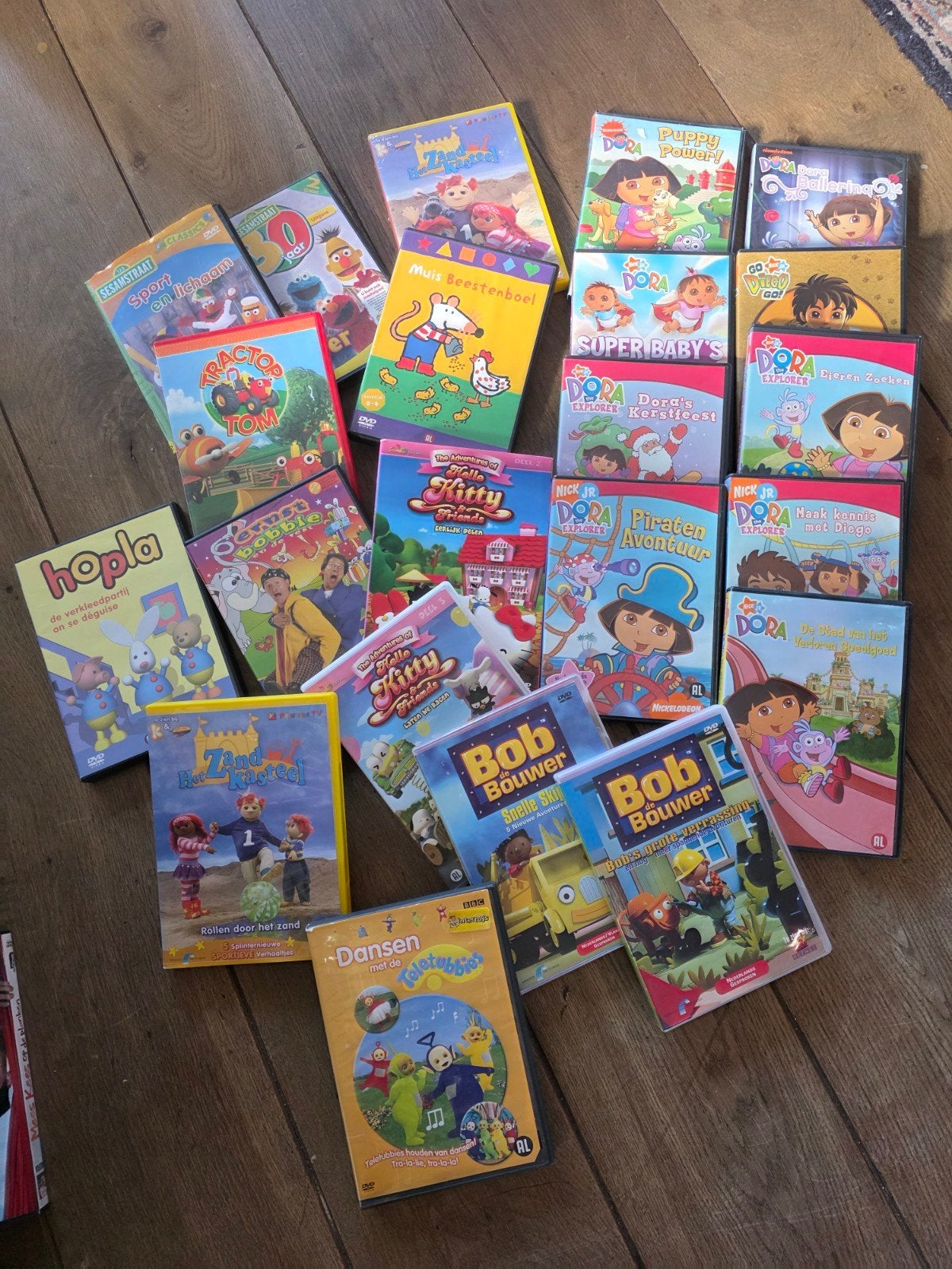Grote collectie kinder DVD's, Cd's en Dvd's, Animatie, Alle leeftijden, Tv-serie, Zo goed als nieuw