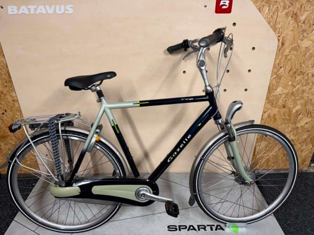 Gazelle Orange 61 cm 7 versnellingen, Fietsen en Brommers, Fietsen | Heren | Herenfietsen, Ophalen, Gebruikt, Versnellingen, 57 tot 61 cm