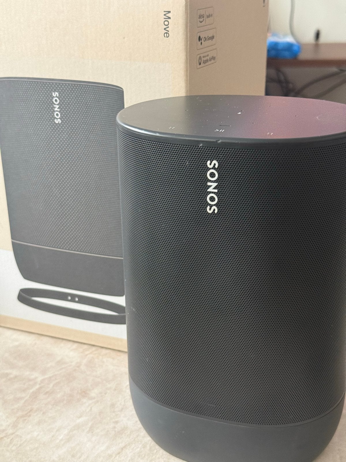Sonos Move, Ophalen of Verzenden, Zo goed als nieuw, Draagbare speaker, Sonos