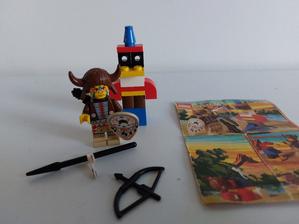 Lego Western Indiaan - 2845 - Opperhoofd, Compleet, Overige thema's, Lego, Ophalen of Verzenden