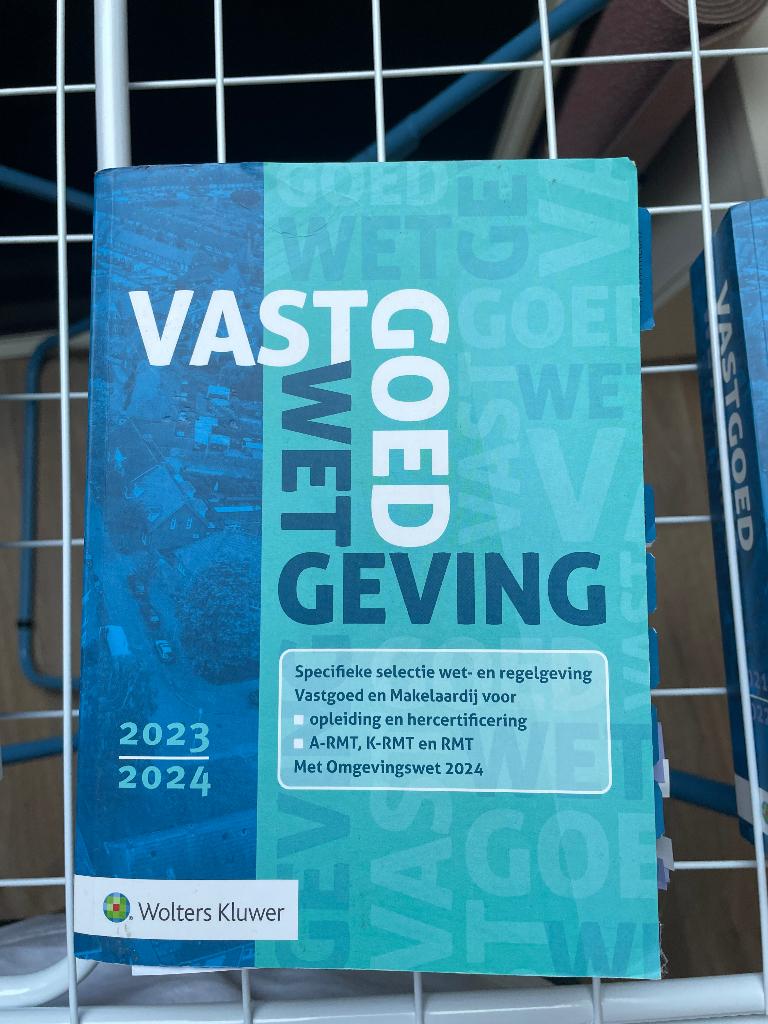 Vastgoedwetgeving 2023-2024, HBO, Wolters Kluwer, Beta, Ophalen