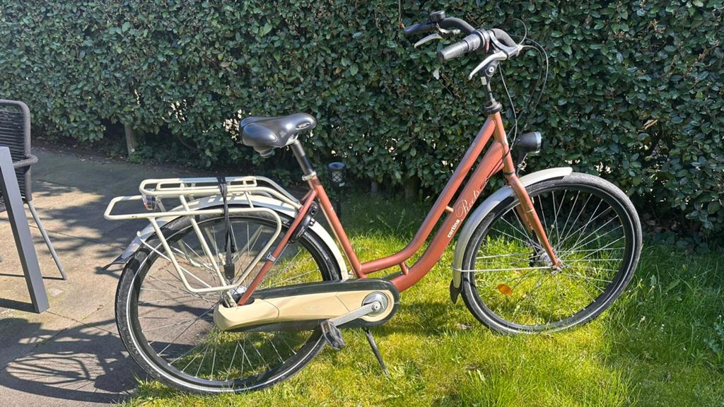 Cortina moederfiets, Fietsen en Brommers, Fietsen | Dames | Damesfietsen, Gebruikt, Overige merken, Versnellingen, 50 tot 53 cm