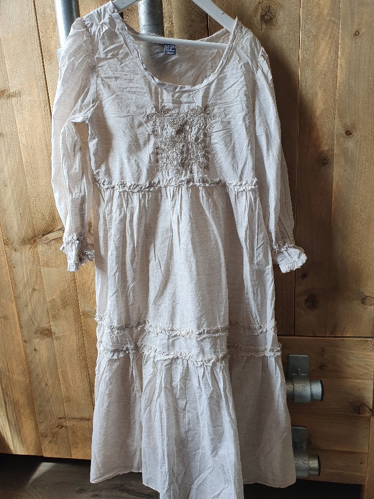 Ibiza witte droomjurk van Zara 13 - 14 jaar, Meisje, Ophalen of Verzenden, Zo goed als nieuw, Zara