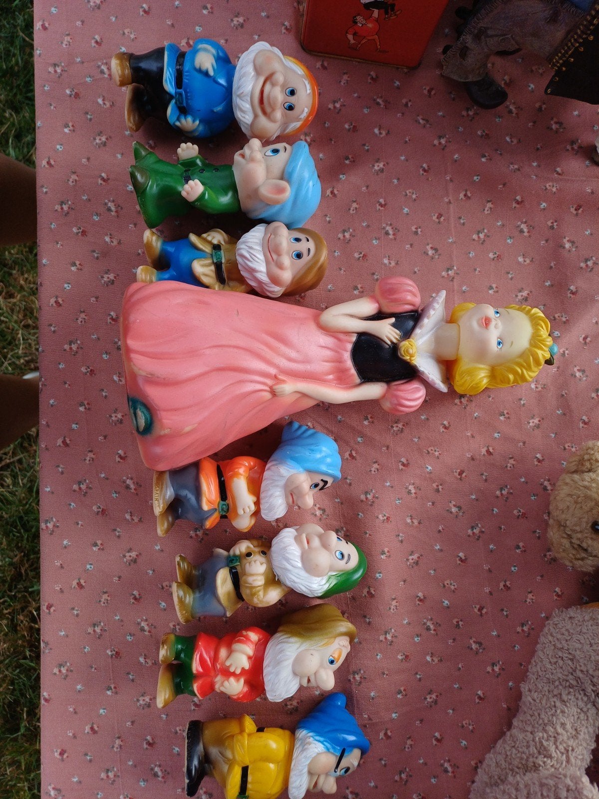 Disney sneeuwwitje en de 7 dwergen, Ophalen of Verzenden, Sneeuwwitje of Doornroosje, Beeldje of Figuurtje