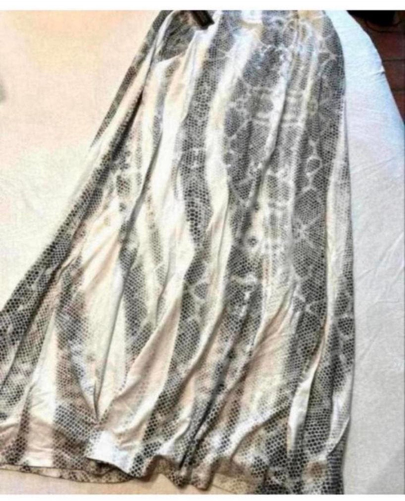 Lange Rok BPC Bonprix Collection Premium Snake Slangen print, Maat 38/40 (M), B, Meerkleurig, Ophalen of Verzenden