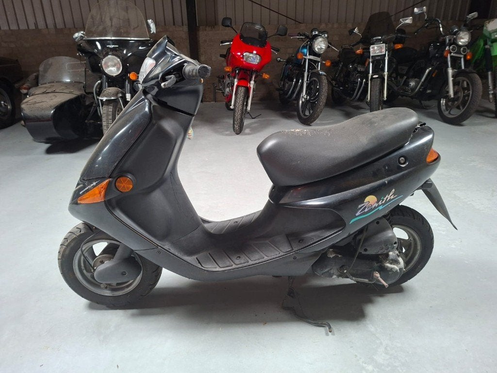 Peugeot Zenith cross brommer scooter 2 takt schuurvondst, Ophalen, Gebruikt, 50 cc, Yamaha