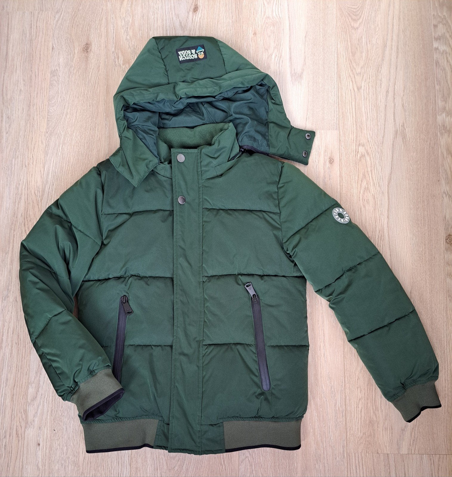 Scotch en soda winterjas maat 140 jongen, Kinderen en Baby's, Kinderkleding | Maat 140, Ophalen, Zo goed als nieuw, Scotch & Soda