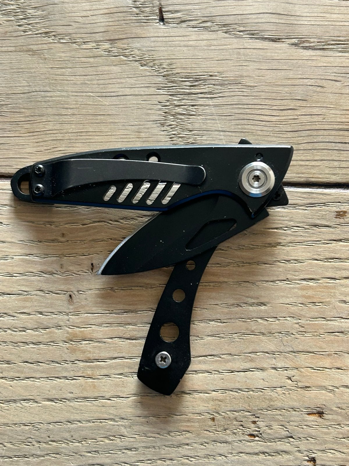 Uitklapbaar Outdoor Mes met Riemclip - Smith & Wesson, Ophalen of Verzenden, Gebruikt