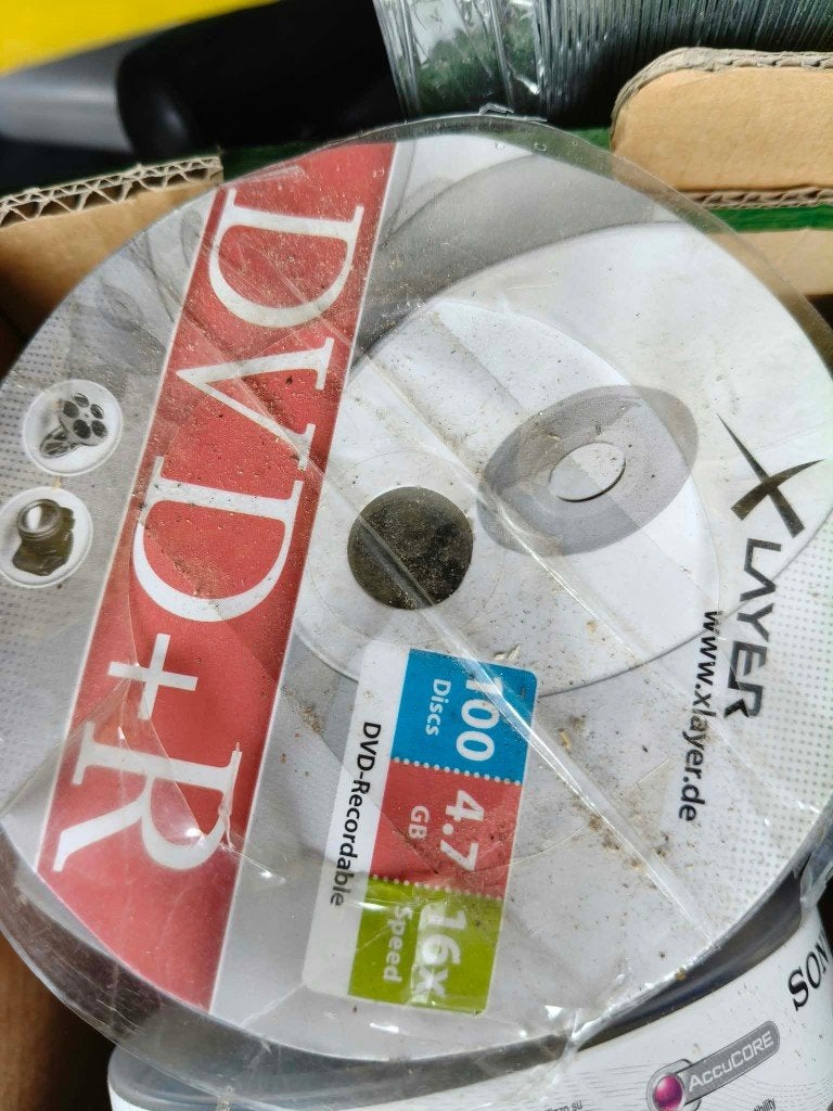 DVD+R, Computers en Software, Ophalen of Verzenden, Zo goed als nieuw, Dvd, Verbatim