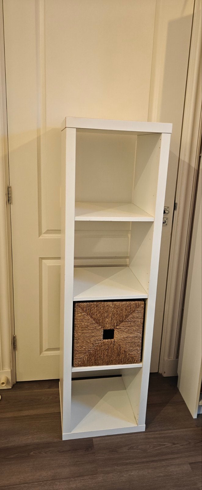 Ikea Kallax kast met inzetmand, Ophalen, Minder dan 50 cm, Gebruikt, Minder dan 100 cm