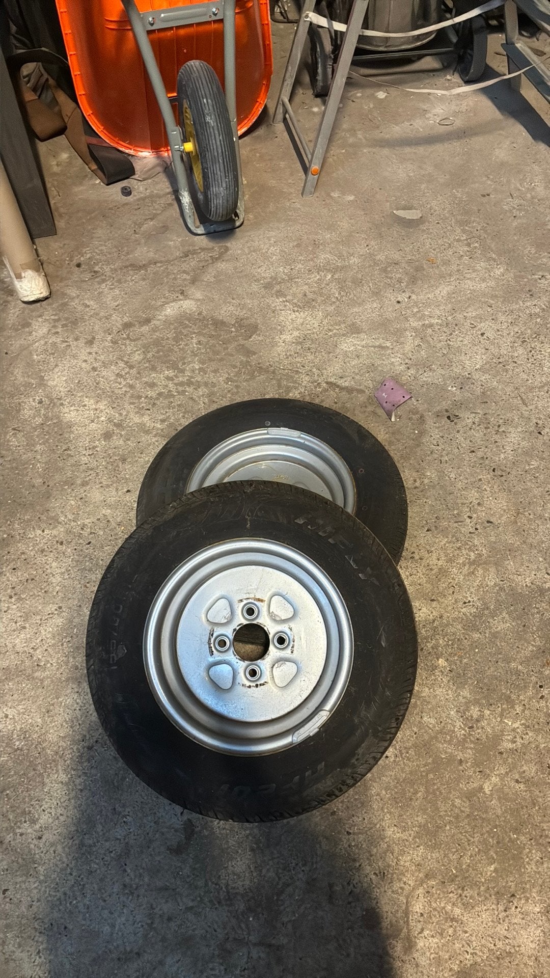 Gebruikte banden en velgen - 155/70 R13, Ophalen of Verzenden, Gebruikt