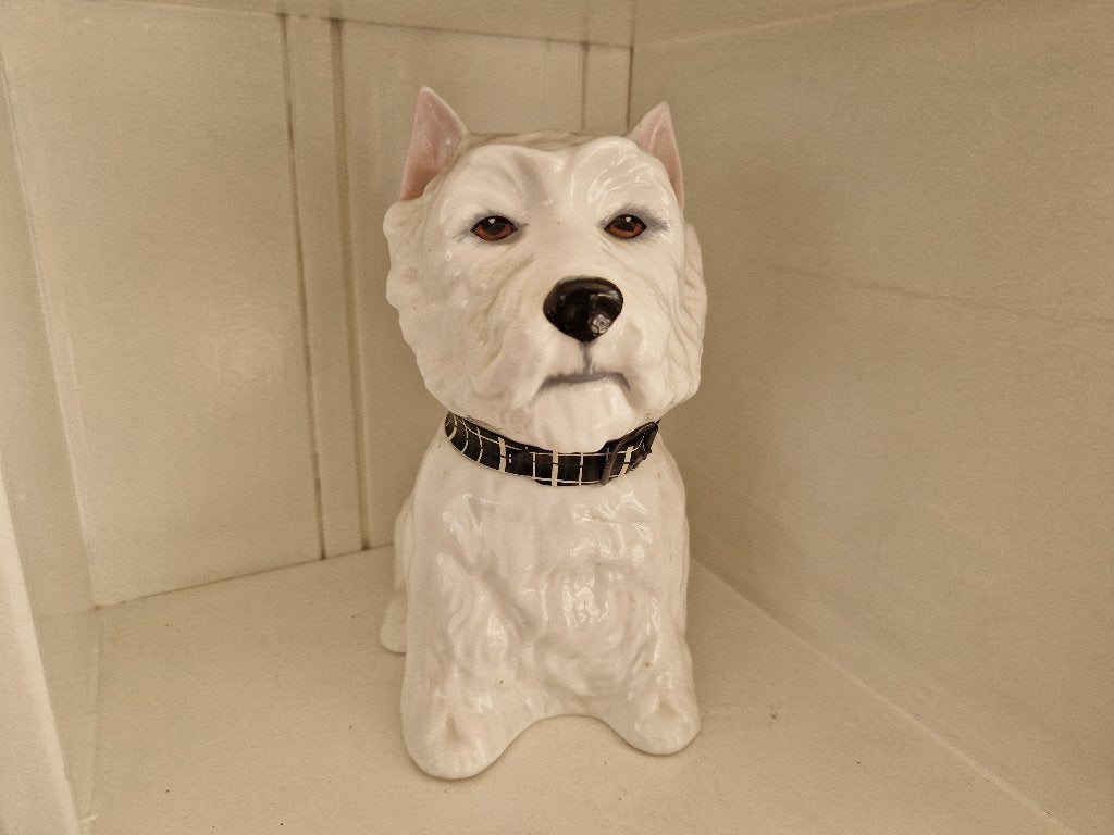 Zeldzame 1970 West Highland White terrier beeld, Ophalen of Verzenden, Gebruikt