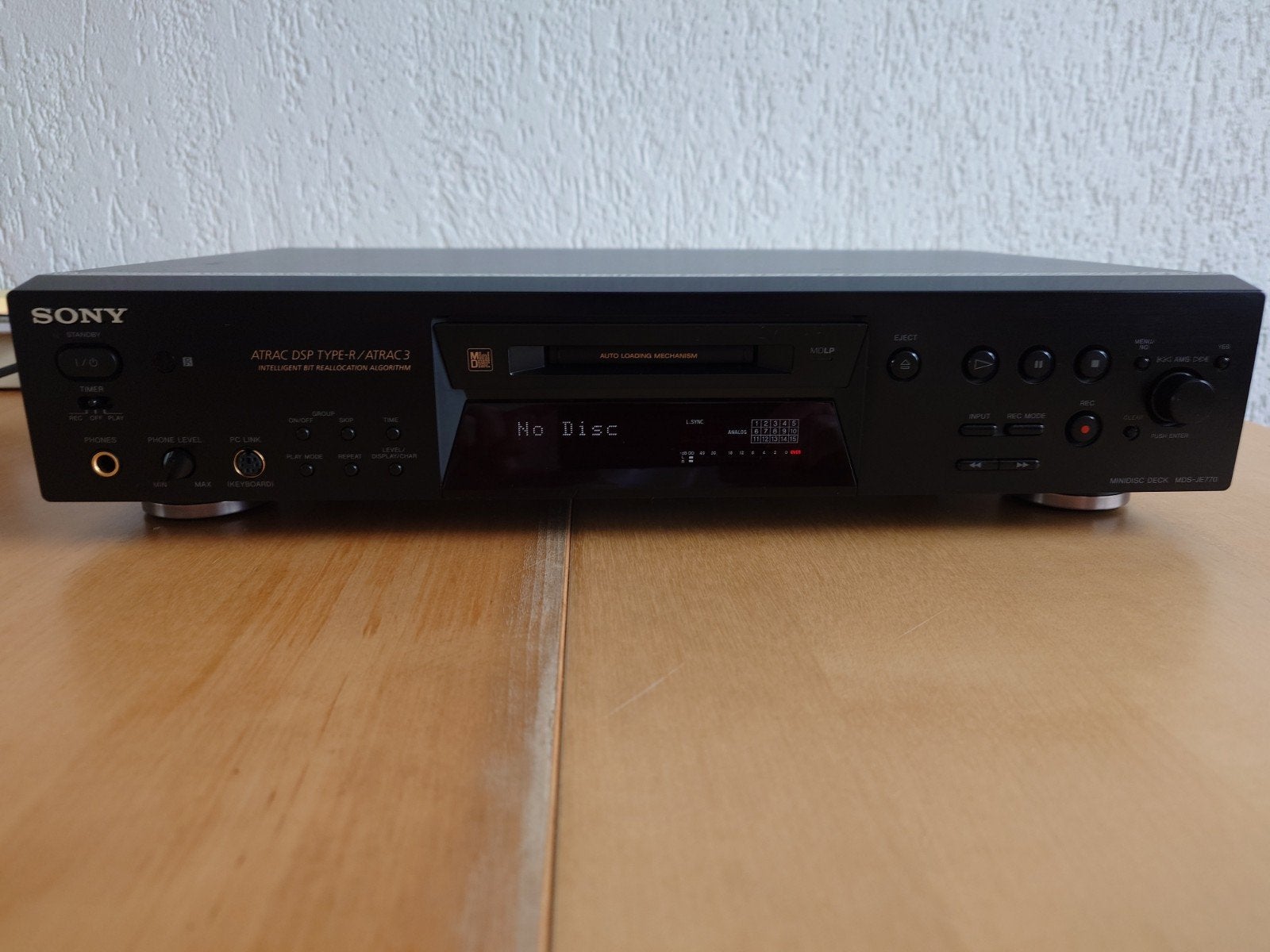 Sony MDS-JE770, Ophalen of Verzenden, Minidisc-recorder
