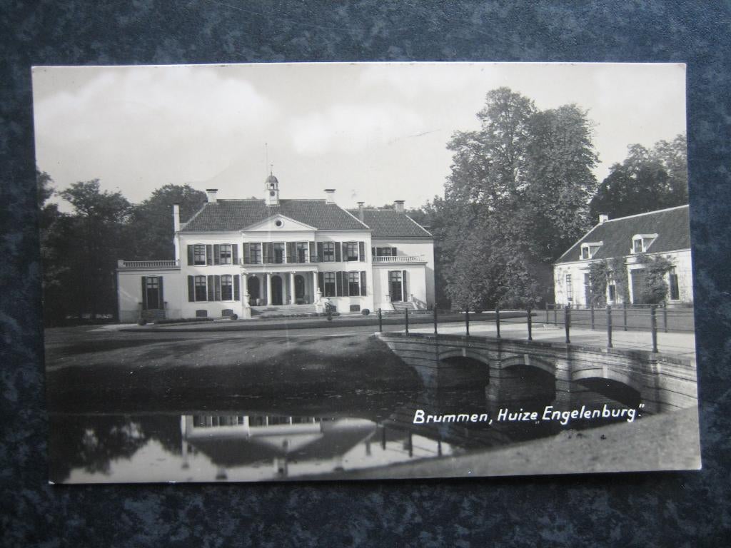 BRUMMEN Huize Engelenburg B fotokaart 1930, Ophalen of Verzenden, 1920 tot 1940, Zuid-Holland