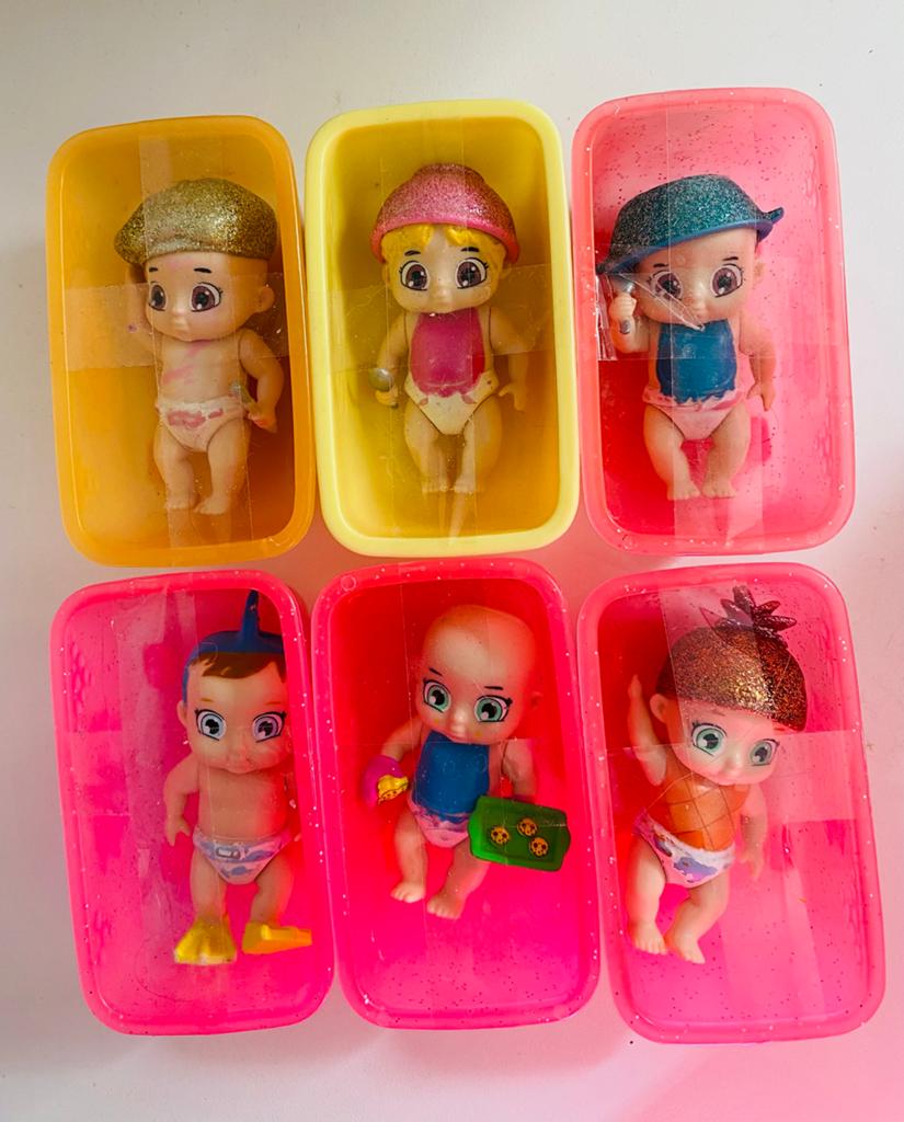 6🌺🌺Baby secrets popjes in badkuip 🌺🌺, Ophalen of Verzenden, Zo goed als nieuw, Overige typen