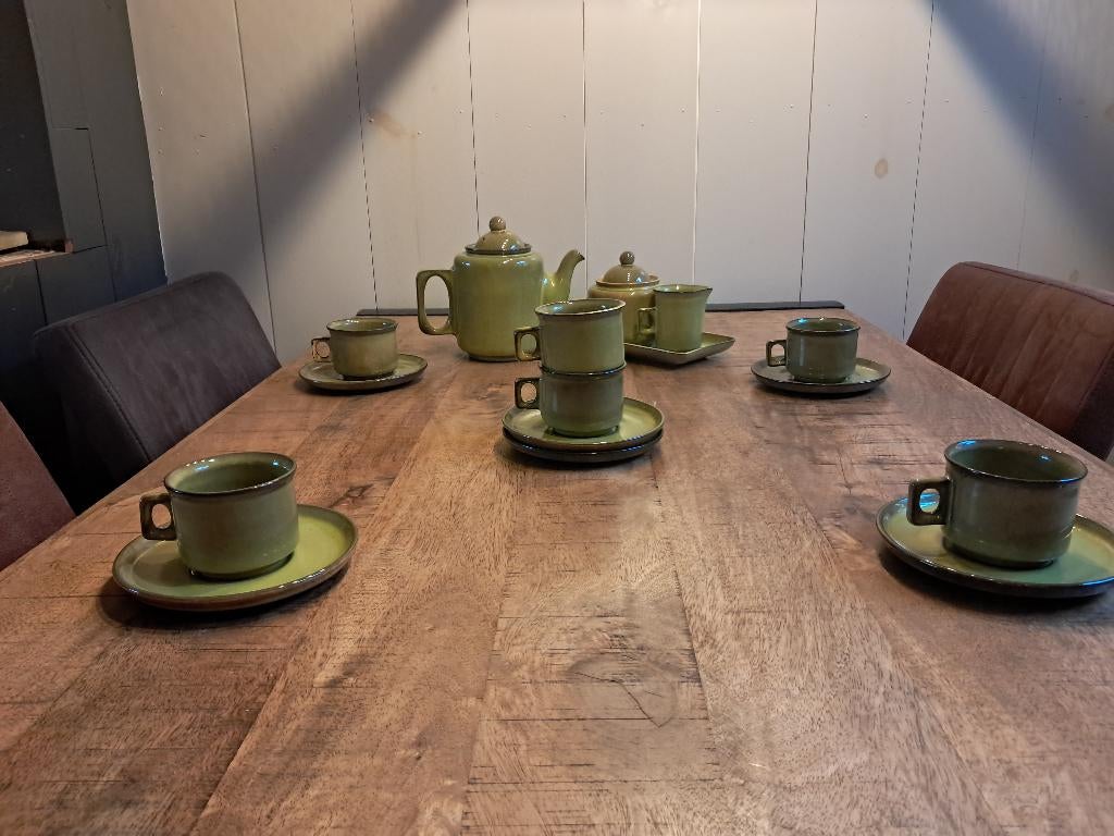 Potterie de Driehoek Serie Amsterdam groen, Ophalen