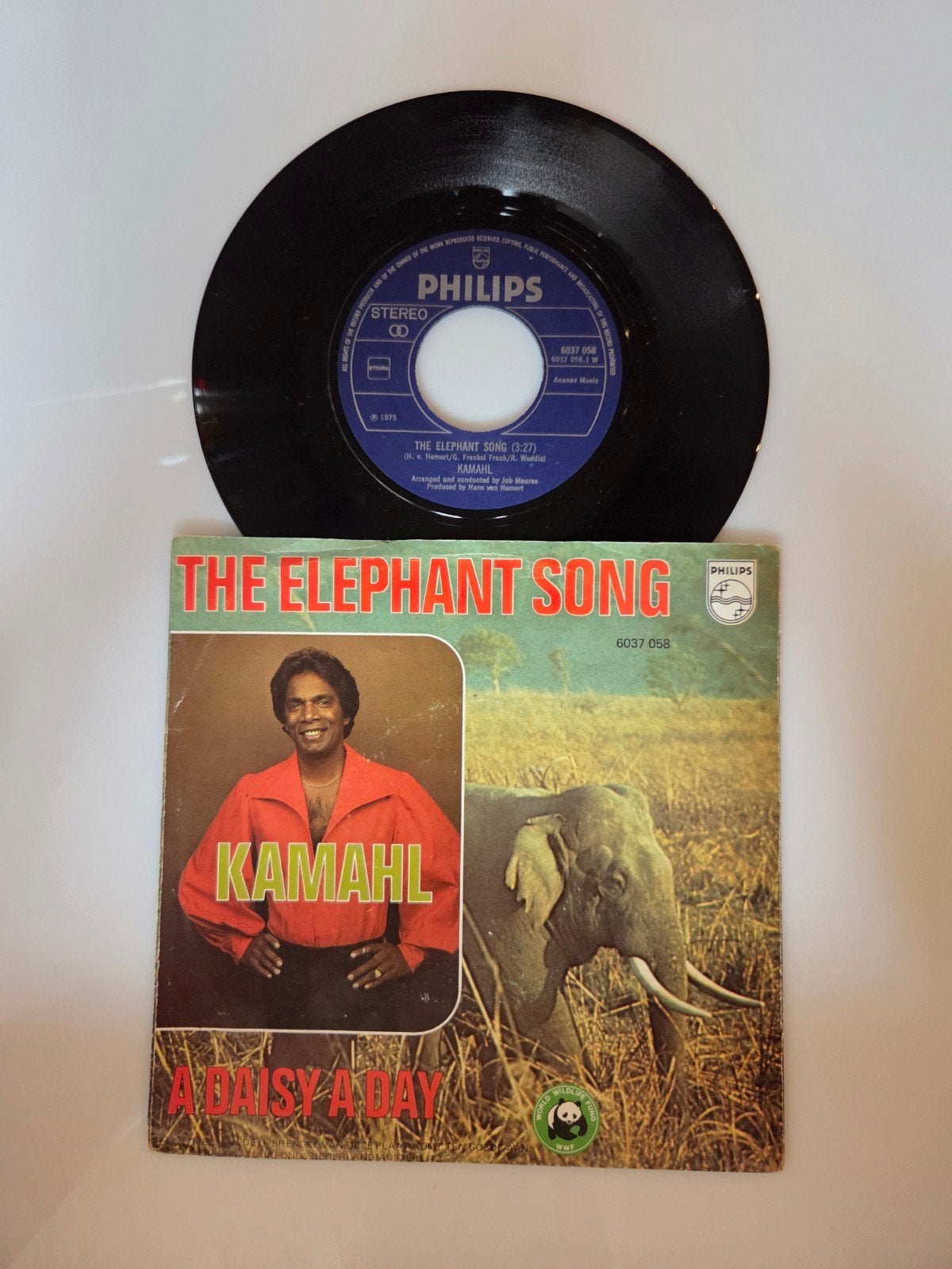 Kamahl - The elephant song, Ophalen of Verzenden, Gebruikt, 7 inch, Pop